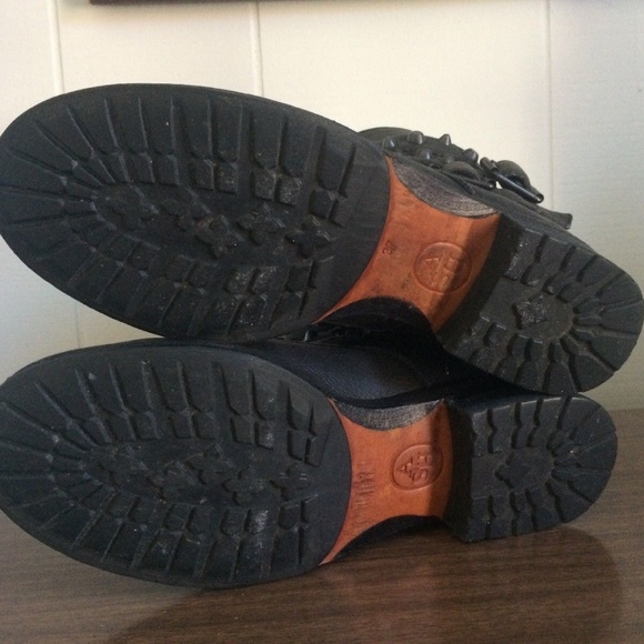 Women’s Ash Rem Black Leather Boots - Picture 5 of 8